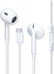 USB-C-k&otilde;rvaklapp, Kopfh&ouml;rer Typ C, In-Ear mit Mikrofon, Lautst&auml;rkeregler und reiner Klang, Kopfh&ouml;rer Typ C kompatibel mit iPhone 15/16 Pro/Samsung S20/S21/Huawei P20 Pro/P30/Google Pixel 3/4/XL