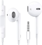 In-Ear-Kopfh&ouml;rer mit Mikrofon und Lautst&auml;rkeregler, 3,5-mm-Klinkenstecker, ger&auml;uschisolierende Ohrh&ouml;rer f&uuml;r klaren Klang, bequeme Universal-Kopfh&ouml;rer, kompatibel mit Ger&auml;ten, Smartphones, Tablets