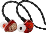 LINSOUL TANGZU x HBB XuanNv In-Ear Monitor, 2 d&uuml;naamilised draiverid HiFi IEM k&otilde;rvaklapid, juhtmega m&auml;nguk&otilde;rvaklapid 3D tr&uuml;kitud vaiguga kestaga, eemaldatav 2 Pin Single Crystal OFC kaabel muusikutele