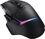 Logitech G 502 X PLUS LIGHTSPEED Wireless RGB Gaming Mouse - Optical Mouse with Lightforce Hybrid Switches, Lightsync RGB, Hero 25K Gaming Sensor, Compatible with PC - macOS/Windows - Black