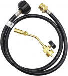 Propaanp&otilde;leti Keevitus Multi Purpose Torch Flame Locks 1.5M voolikuga gaasip&otilde;leti puhuriga