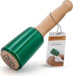 Schaaf Tools t&auml;psus puidul&otilde;ikamisvasar puidut&ouml;&ouml;tlemiseks, mugav puidust k&auml;epide v&auml;hendab k&auml;e v&auml;simust, mittekahjustav uretaani pea kaitseb t&ouml;&ouml;riistu, tikkimisvasara