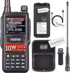 Radtel RT-470 10 vati kolmepiiriline raadio 256CH Air Band Walkie Talkie raadioside NOAA FM raadiovastuv&otilde;tuga