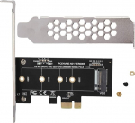 PCI-E to M.2 laienduskaardi laiendaja adapter, PCIe x1 adapter kruviga madala profiiliga 3.0 Lane NGFF M-Key SSD Nvme AHCI PCI-Express adapteri kaart M2 NVME k&otilde;vakettale