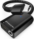 USB C k&otilde;rvaklappide adapter ja laadimine, Stouchi USB Type C kuni 3,5 mm Jack Aux adapter, Hi Res DAC, turvaline 30 W kiirlaadimine, &uuml;hildub iPhone 15 Pro/Max, Samsung Galaxy S24 S23, iPad Air/Pro/Mini,