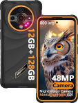 Ulefone Armor X31 V&auml;litingimustes kasutatav mobiiltelefon 2025, 12GB + 128GB/SD-2TB v&auml;litingimustes kasutatav nutitelefon, IP69 ehitusplatsil kasutatav mobiiltelefon 6050 mAh 6,56-tolline 48MP AI-kaamera 4G Dual SIM Android 14, IP68 veekindel TEL