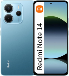 Xiaomi Redmi Note 14 NFC 6GB + 128GB Global Edition nutitelefon 6,67-tolline AMOLED-ekraan 120Hz 108MP aku 5500mAh sinine ilma laadijata