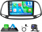 2+64G GPS autoraadio Fiat Doblo Yeni Kasa 2015 juhtmevaba Carplay Android autole, 9-tolline Android puuteekraaniga navigatsioon/WiFi/FM/RDS/SWC/Canbus/Bluetooth/EQ+AHD tahavaate kaamera