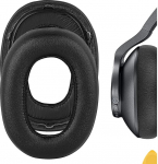 Geekria QuickFit valgu nahast asendusk&otilde;rvapadjad AKG N700NC k&otilde;rvaklappide k&otilde;rvapadjadele, k&otilde;rvakomplektide k&otilde;rvapadjad, k&otilde;rvakuppide remonditarvikud (must)