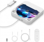 CD-m&auml;ngija autole USB/AUX-&uuml;hendusega, v&auml;line universaalne auto CD-m&auml;ngija auto veoautole, ekstra USB pikenduskaabel, v&auml;line CD-ajam s&uuml;learvutile, arvutile, telerile, &uuml;hildub Androidiga autoraadioga