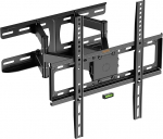 VonHaus 23-56" Double Arm Tilt & Swivel TV Wall Mount Bracket koos sisseehitatud veev&auml;ljaga LED, LCD, 3D, k&otilde;verate, plasma, lameekraaniga televiisoritele - Super Strong 45kg kaalutaluvus
