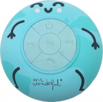 Mr. Wonderful Bluetooth du&scaron;ik&otilde;lar iminapaga, IPX4 veekindel, du&scaron;i- ja basseinik&otilde;lar v&otilde;imsa 360&deg; stereoheliga ja Bluetooth 5.0 originaaldisainiga