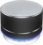 Tragbarer Bluetooth-Lautsprecher, Bluetooth-Lautsprecher mit LED-Lichtern, kabelloser Lautsprecher mit HD-Sound-Unterst&uuml;tzung TF-Karte, BBQ, Strand und Reisen