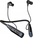 LAMA Bluetooth 5.4 k&otilde;rvaklapid Sport k&otilde;rvaklapid 100h m&auml;nguaeg M&uuml;ra summutavad k&otilde;rvaklapid IPX5 veekindlad k&otilde;rvaklapid k&otilde;rvaklappidega, akuindikaatoriga mikrofon kaelarihmaga magnetk&otilde;rvaklapid