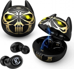 Laste traadita k&otilde;rvaklapid Bluetooth m&uuml;ravastased IPX6 veekindlad k&otilde;rvaklapid koos mikrofoni laadimiskohvriga, puutejuhtimine, 36 tundi m&auml;nguaega peakomplektid spordit&ouml;&ouml;ks