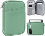 TiMOVO 6-7-tollise tahvelarvuti &uuml;mbris uuele Kindle Paperwhite'ile ja Kindle Colorsoft Signature Edition'ile, kaitsev &uuml;mbris koos taskuiga Kindle e-lugerile/Kindle Oasis'ile, Bodhi Green