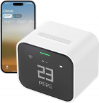 Qingping Air Monitor Lite, Apple HomeKit &uuml;hilduv Wi-Fi Smart Air Quality Meter tuvastab siseruumide CO2, PM2.5, PM10, temperatuuri ja &otilde;huniiskuse, &otilde;hum&otilde;&otilde;tja