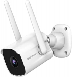 Septekon CCTV v&auml;likaamera, 2K kahe antenniga WiFi kodukaamera, IP66 veekindel, &ouml;&ouml;vaatlus, AI liikumistuvastus, 2-suunaline heli, valge - P30i