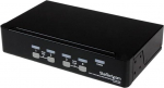 Startech.com 4 portiline 1U Rack Mount USB KVM l&uuml;liti koos OSD-ga