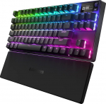 SteelSeries Apex Pro TKL traadita mehaaniline m&auml;nguklaviatuur, maailma kiireim klaviatuur, kohandatav vastus, Bluetooth 5.0, 2,4 GHz, Ameerika (QWERTY) paigutus