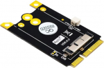 Mini PCIe (mPCIe) konverteri adapteri plaat Broadcom BCM943602CS BCM94360CD BCM94331 BCM94331CD BCM943224P BCM94360CSAX BCM94360CS2 WiFi ja Bluetooth kaardid jaoks.