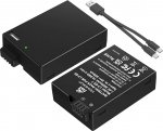 Homesuit LP-E8 aku 2000mAh ja 2-in-1 USB-C laadimiskaabel Canon EOS Rebel T2i, T3i, T4i, T5i, EOS 550D, 600D, 650D, 700D, Kiss X4, X5, X6, LC-E8E kaamerale koos hoiukarbiga (2-pakk)