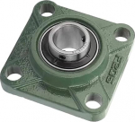 &Uuml;hildub UCF201-8, UC202-10, 203-11, 204-12, 205-14, 205-15 ja 205-16 seeriaga, 1 tk sisestuslaagri kandiline korpus (UCF206-20 ID31.7MM).