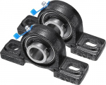 QUARKZMAN UCP205-14 Pillow Block Bearing 7/8 tolli puuriga laagrikorpus Valuraua &auml;&auml;rikuga laagrikorpus 2-st pakendist
