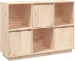 vidaXL k&uuml;ljepaneel 110,5 x 35 x 80 cm Massiivne m&auml;nnipuit