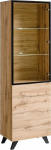 ASM Thin Display Cabinet - L 60cm x D 40cm x H 197cm - Wood