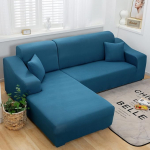 Stretch-Sofabezug-Set Aus Spandex for Anbausofas, Rutschfester, Elastischer M&ouml;belschutz Zweisitzer-Sessel(H,4 Seater+4 Seater)