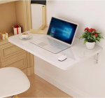 Kokkupandav seinariiul - Raske seinale paigaldatav kokkupandav laud metalltoega Ujuv laud Kokkupandav seinalaud T&ouml;&ouml;pink V&auml;ike s&ouml;&ouml;gilaud (Suurus : LxB - 120x50cm/47.2x19