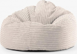 LOUNGE PUG - Mini Mammoth Beanbag IVORY Cord - Gaming / TV -PERFEKT &otilde;pilastele, teismelistele ja noortele spetsialistidele