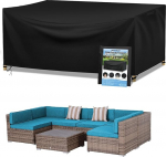 Wanocean aiam&ouml;&ouml;bli kate, aialaua kaitsekate, veekindel, 420D Oxford Anti-UV rebenemiskindel ristk&uuml;likukujuline kaubaaluste m&ouml;&ouml;blikate (250 x 200 x 80 cm)