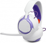 JBL Quantum 250 Wired Over-Ear m&auml;nguk&otilde;rvaklapid, JBL Quantum Spatial Sound, m&uuml;rasummutusmikrofon, 3,5 mm kaabel, &uuml;hildub Apple/PC/Xbox/PlayStation/Nintendo Switchiga, valge v&auml;rviga