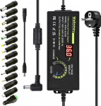 Reguleeritav toiteallikas 3-36V, 144W muutuv universaalne l&uuml;litatav AC/DC adapter 100V-240V vahelduvvoolu alalisvoolu muundur koos LED pinge n&auml;idiku ja 14 otsaga, 3V-36V koduelektroonika jaoks