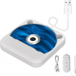 CD-m&auml;ngija autole USB/AUX-pordiga, kaasaskantav auto CD-m&auml;ngija V&auml;line universaalne CD-m&auml;ngija koos kaugjuhtimispuldiga autole, veoautole, s&uuml;learvutile, CD-ajam &uuml;hildub Android autoraadioga