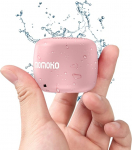V&auml;ikseim veekindel kaasaskantav Bluetooth-k&otilde;lar Mini k&otilde;lar Traadita k&otilde;lar l&uuml;hike disain IPX7 TF Card Game Support for Outdoor, Shower, Party, Hiking (roosa)