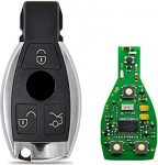 Auto kaugjuhtimispult Mercedes Benz A C E S klassile BGA NEC 433 MHz Smart Control asendusauto v&otilde;tme kaugjuhtimispuldi autov&otilde;ti