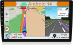 PX6 Android 14 autoraadio 4G | 64G - GPS 2 DIN Bluetooth 5.0 tagurduskaameraga - IPS 2.5D 10.1 tolli - toetab DAB+ / roolijuhtimist / 4G / WiFi / Bluetooth / Mirror Link / Carplay