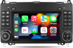 7-tolline Android auto GPS-raadio navigatsiooniseadme Carplay asendaja Mercedes Benz A B-klassile W169 A150 A160 CDi A170 A180CDi A200 W245 B150 B160CDi B170 B180CDi B200 koos GPS Bluetooth FM RDS TPMS SWC SWC SWC