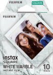 instax ruudukujuline film valge marmor