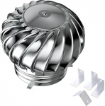 Ventilator Turbinen, Edelstahl Pipefit Dach Bel&uuml;ftungs Ventilator Windturbinen f&uuml;r jedes Wetter, drehbare Schornsteinhaube, L&uuml;ftungsschlitz, Dachbodenventilator f&uuml;r H&auml;user, Fabrik, Dachboden