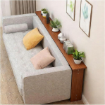 Skinny Behind Couchtisch Eingangstisch Konsole f&uuml;r Flur und kleine R&auml;ume, schmales Design, einfach zu installieren, perfekt f&uuml;r hinter dem Sofa