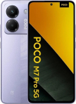 Xiaomi Poco M7 Pro 5G nutitelefon, 8+256GB, 50MP peakaamera OIS-iga, 5110 mAh aku (t&uuml;&uuml;bid), IP64, funktsioonid A, ilma laadijata (lilla, 8+256G)