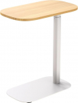 Spacetronik C-kujuline k&uuml;ljelaud, reguleeritava k&otilde;rgusega kohvilaud, v&auml;ike, diivanilaud, reguleeritava k&otilde;rgusega 64,5-104,5 cm, ratasteta s&uuml;learvutilaud, ergonoomiline laud diivanile, voodisse v&otilde;i kontorisse