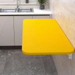 Robuster Klapptisch zur Wandmontage f&uuml;r Waschk&uuml;che, K&uuml;che, Hausbar, multifunktsionaalne 70 x 40 cm Tisch mit Halterung, ideal f&uuml;r K&uuml;che & Esszimmer, B&uuml;ro