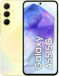 Samsung Galaxy A55 5G nutitelefon, Android-telefon ilma lepinguta, 128 GB - 8 GB RAM, 2 p&auml;eva aku, 50 MP kaamera, suurep&auml;rane sidrun, 2,5-aastane garantii