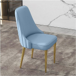 WIGSELBL Mid-Century Faux nahast s&ouml;&ouml;gitoolid Modernne laud Mugav k&uuml;ljetool kuldsete jalgadega elutuppa Pehmendatud aktsent Armless vaba aja k&ouml;&ouml;ki