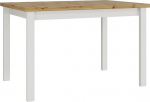 Mirjan24 Awrolt I s&ouml;&ouml;gilaud, ristk&uuml;likukujuline s&ouml;&ouml;gilaud, pikendatav laud k&ouml;&ouml;ki, L: 120-150 x K: 78 x L: 80 cm, k&ouml;&ouml;gilaud, s&ouml;&ouml;gilaud, praktiline pikendatav laud (Artisan Tamm/valge)